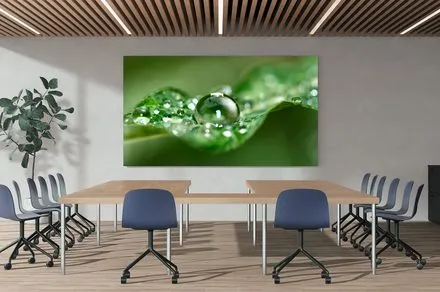 Sony Crystal LED UNIFY 135-inch direct-view LED display for professional corporate environments.