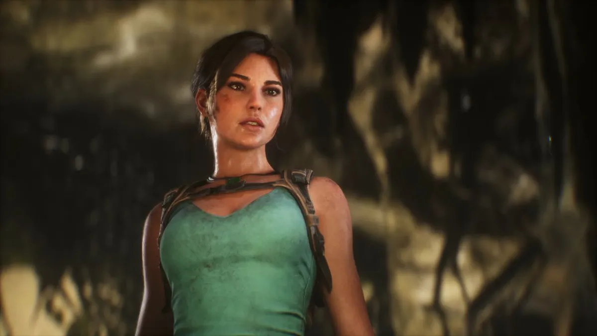 Alix Wilton Regan auditions using reference scenes from the 2001 Tomb Raider film.