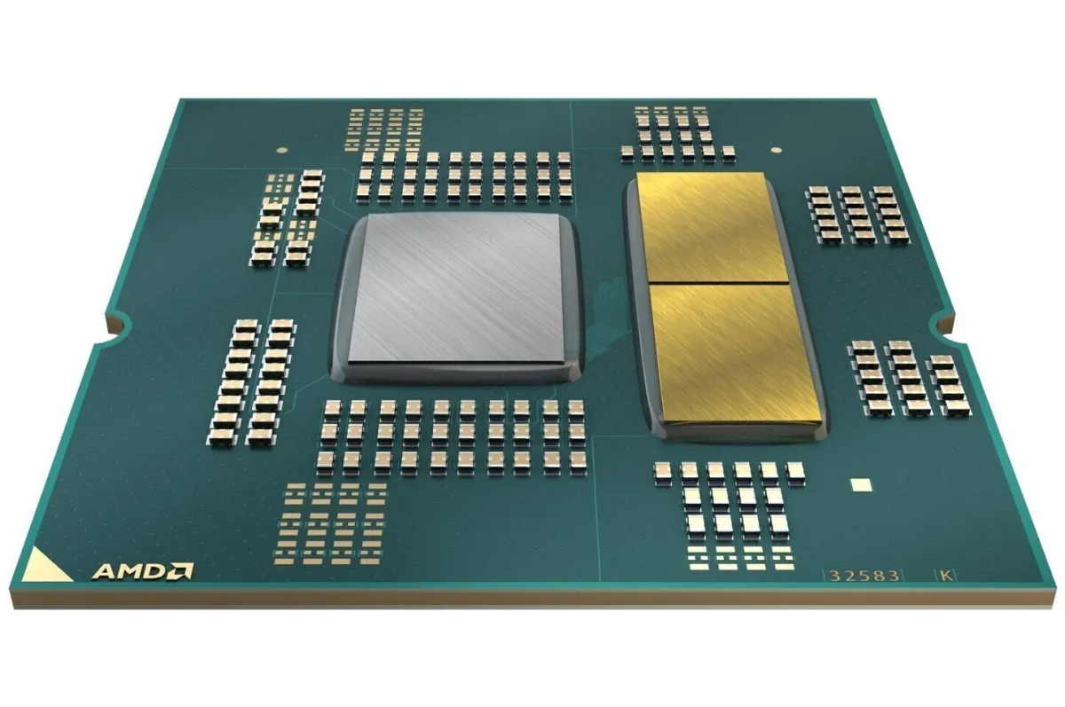 AMD Olympic Ridge desktop architecture replaces integrated graphics with a dedicated neural processing unit.