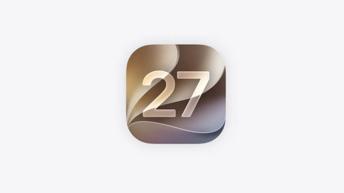 The iOS 27 developer beta interface highlights platform stability and artificial intelligence integration.