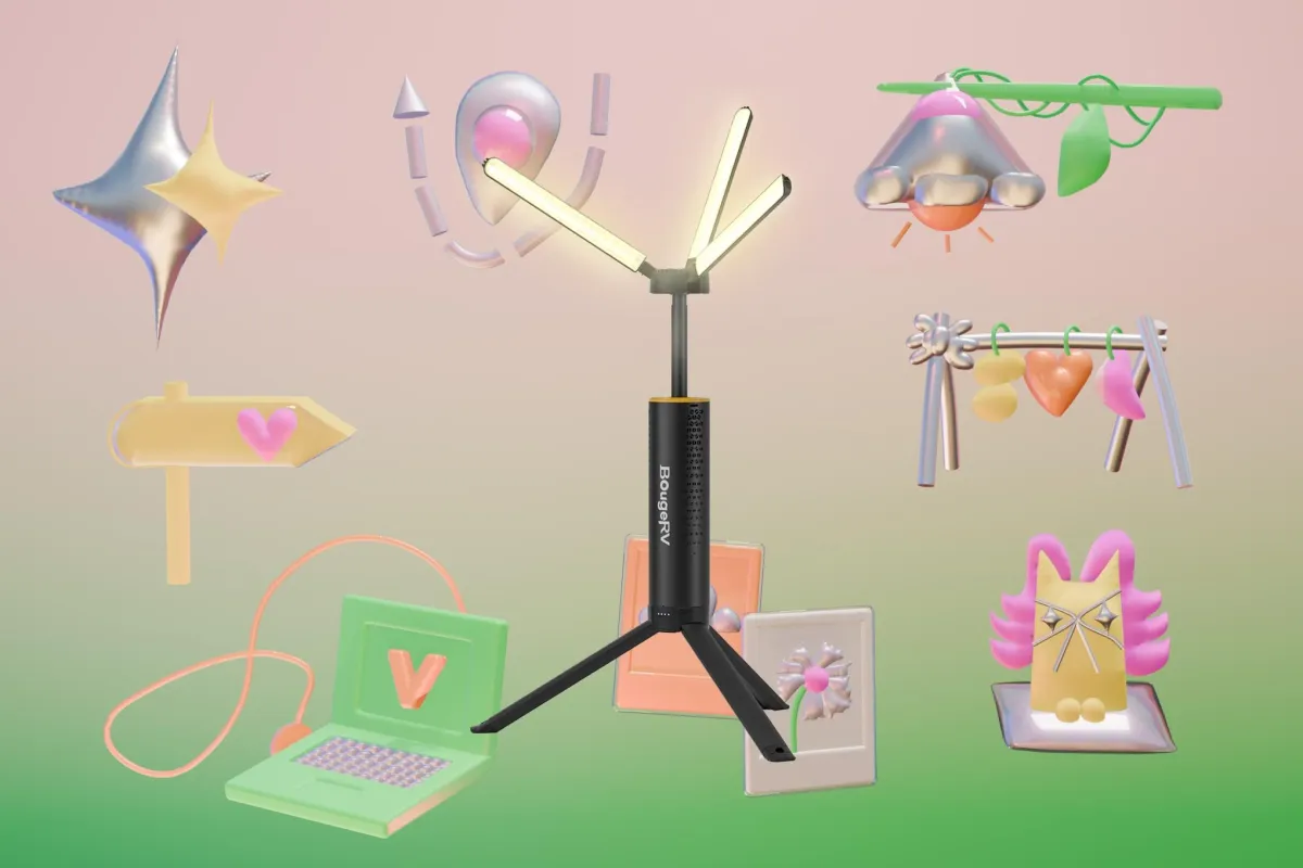 The BougeRV T1 Portable Light: Versatile Power and Illumination