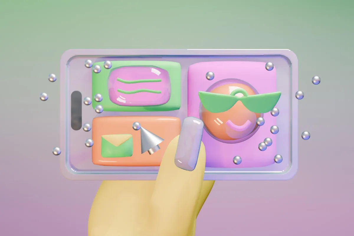 Synchronized dots along screen edges show Apple's Vehicle Motion Cues feature for reducing travel sickness.