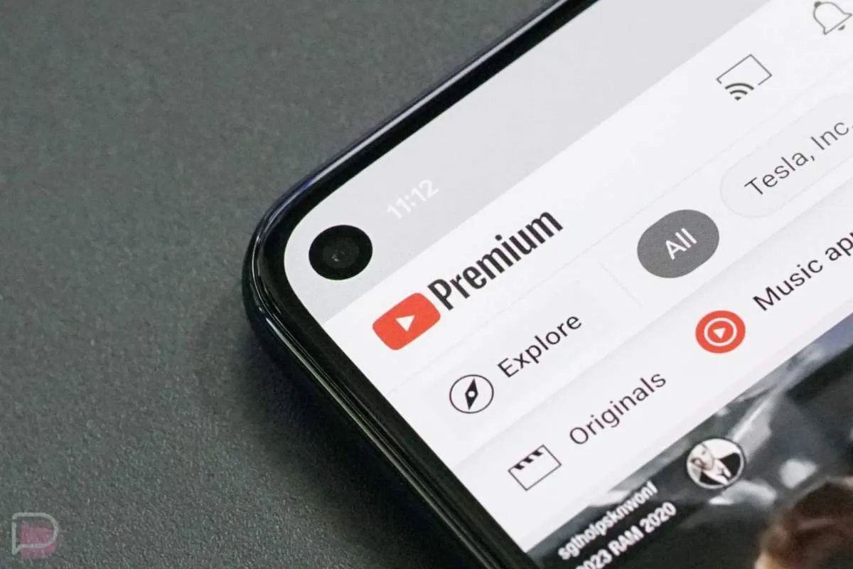 A YouTube Premium subscription billing update shows adjusted monthly rates and tier benefit comparisons.