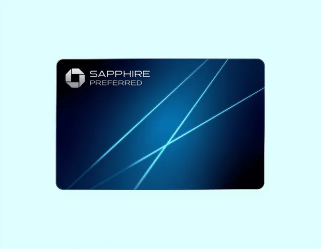 The Chase Sapphire Preferred card displays updated earning rates and a complimentary Apple TV subscription.