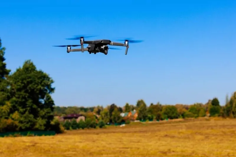 Mobile Vampire counter-drone platform equipped with laser-guided rockets and electro-optical sensors for US Army defense.