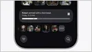 The Apple Home app interface displays AI-generated camera clip descriptions and notification grouping options.