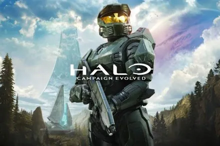 Halo Campaign Evolved title art displaying the July 28 release date and PlayStation support.