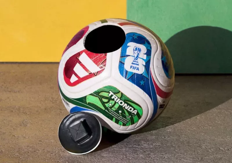 The internal sensor array of the 2026 FIFA World Cup match ball records motion data during play.