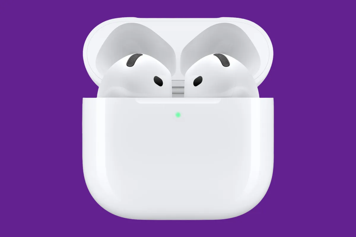Apple AirPods 4 open-ear wireless earbuds with an H2 chip