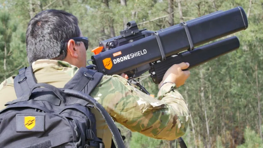 Czech AI acoustic shield system designed to detect and hunt low-flying drones using sound technology