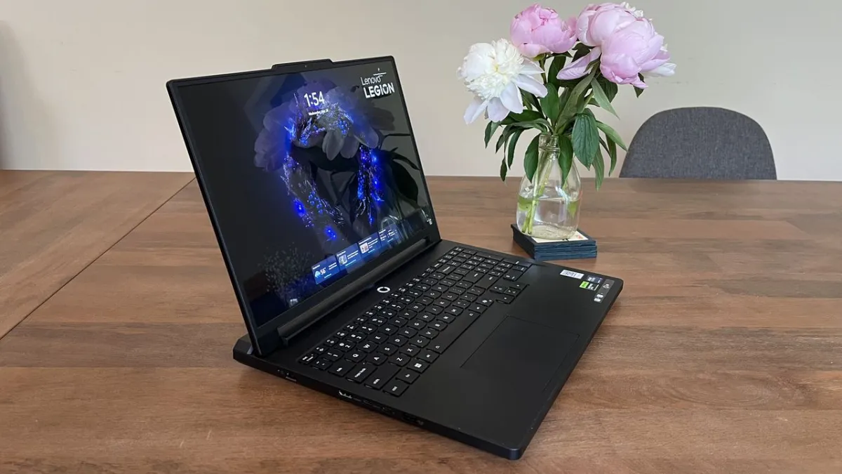 Lenovo Legion Pro 7i laptop with RTX 5080 graphics card and 240Hz OLED display