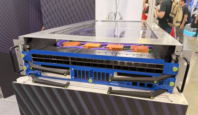 The networking hardware simplifies rack scale deployment for AI chip startups.