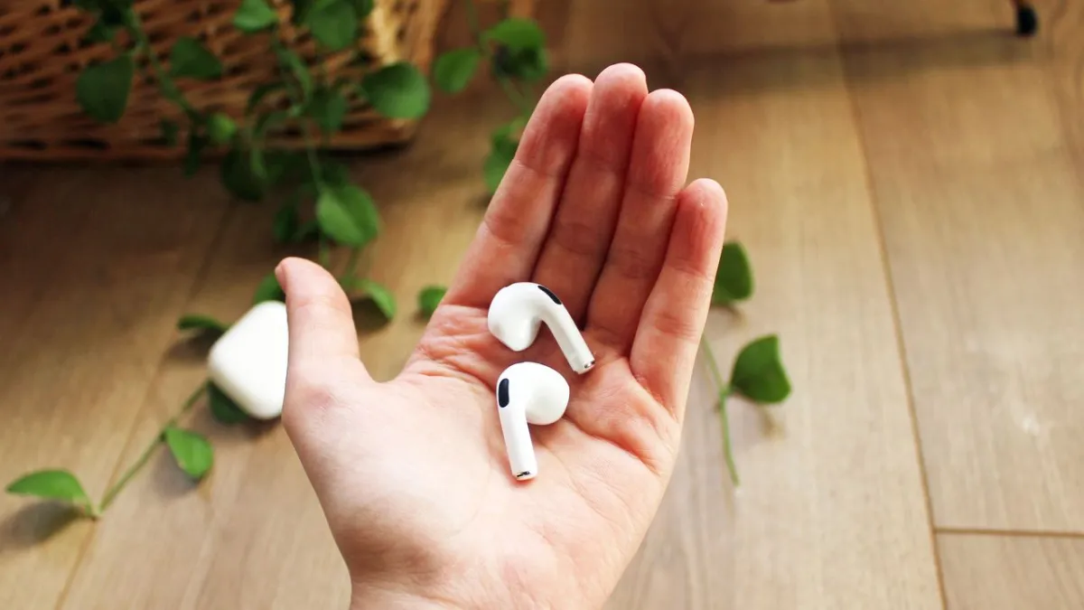 Apple AirPods Pro 3 earbuds are displayed alongside current pricing updates and summer sale guidance.