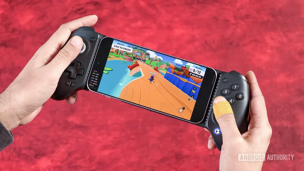 The GameHub 6.0.6 interface displays Steam integration and controller mapping settings.
