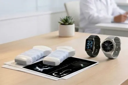 Asus VivoWatch 6 Plus smartwatch showcasing medical sensors and AI wellness coaching features