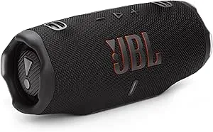 The photograph displays a modern wireless audio device highlighting its acoustic driver and charging interface.