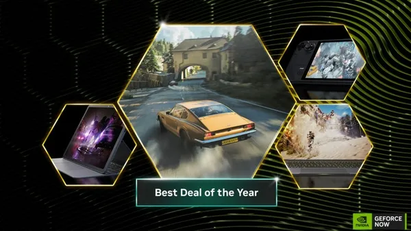 This graphic displays reduced summer subscription rates for NVIDIA GeForce NOW cloud gaming tiers.