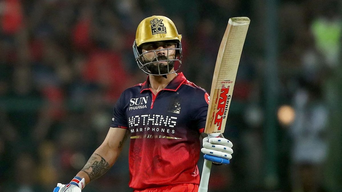 The Indian Premier League trophy is displayed ahead of the 2026 championship match.