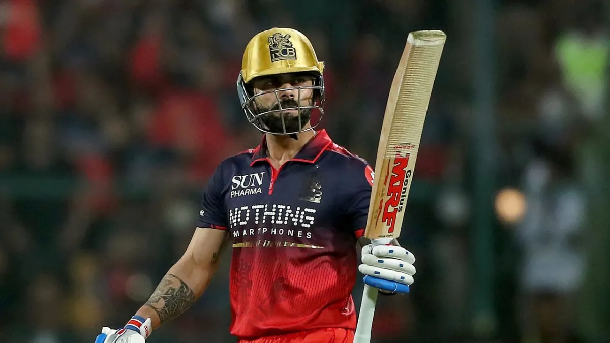 The Indian Premier League trophy is displayed ahead of the 2026 championship match.