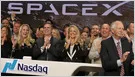 SpaceX shares trade on the Nasdaq following its market debut and valuation milestone