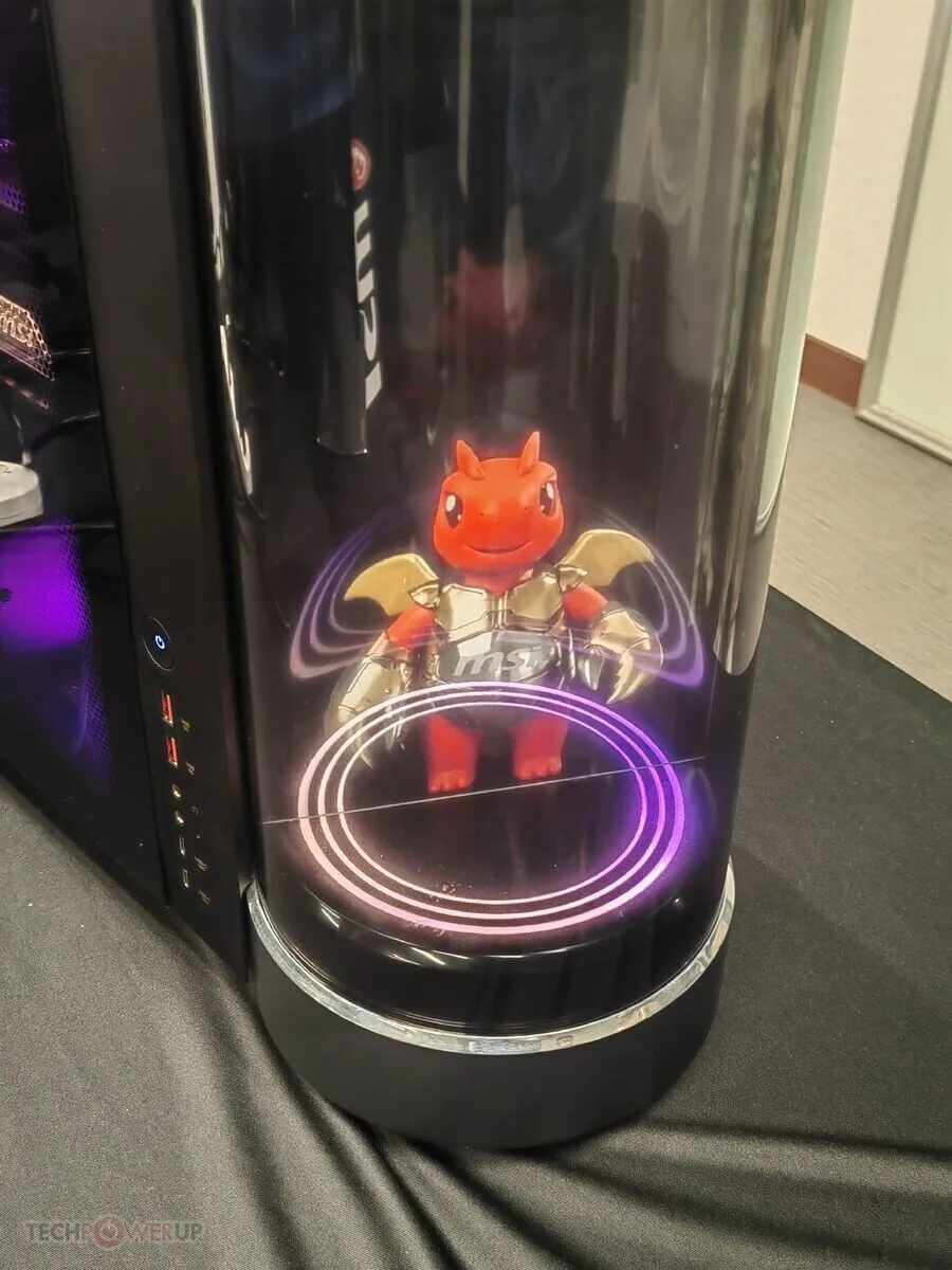 MSI MEG Vision X2 AI: Exploring Holographic Desktop Displays