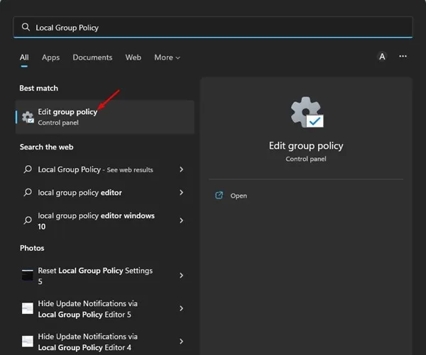 Windows 11 account lockout threshold settings in the Group Policy editor