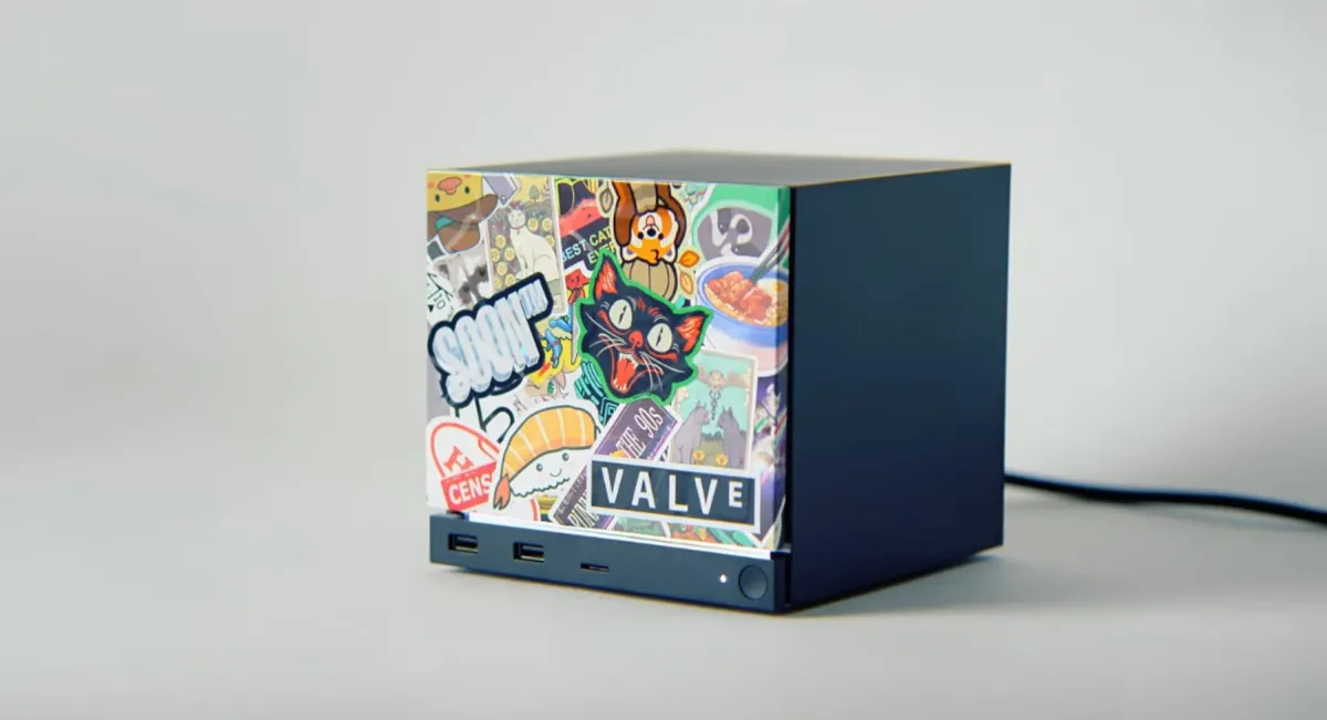 Prototype Steam Machine undergoing benchmark testing ahead of commercial release