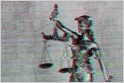 Legal documents containing AI generated case citations rest on a wooden desk