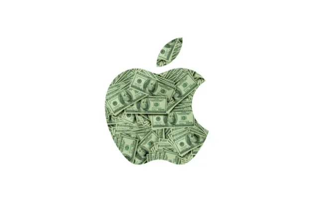 Financial chart shows Melius Research raising Apple price target to three hundred eighty five dollars ahead of WWDC.