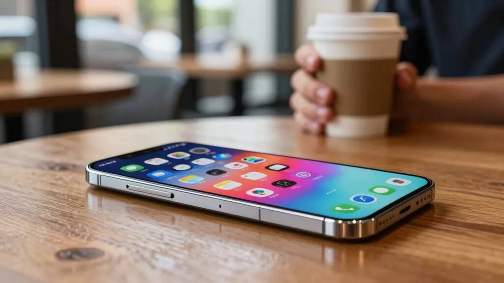 A modern smartphone displaying a home screen with productivity and lifestyle applications.