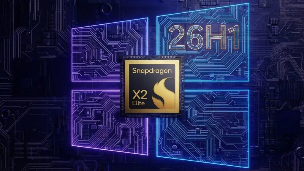 Windows 11 version 26H1 ARM beta channel dashboard displaying processor compatibility metrics