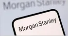 Infographic showing Morgan Stanley forecast of global AI debt issuance doubling to $570 billion by 2026