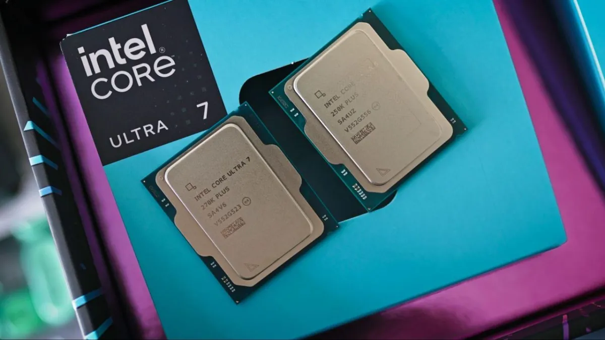 Intel Arrow Lake Refresh processor chip