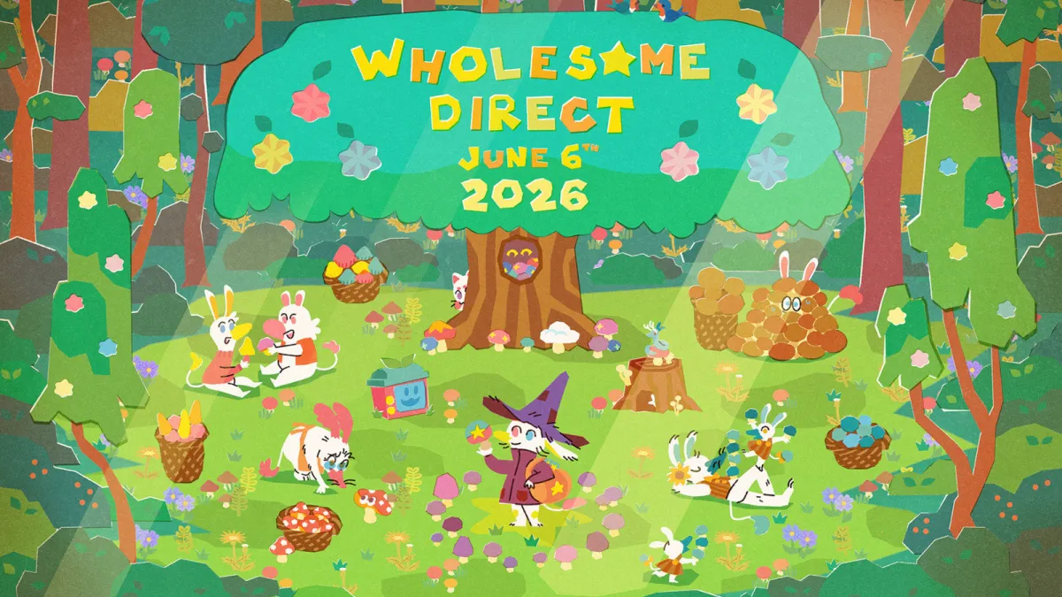 Event stage displaying the Summer Game Fest 2026 schedule with regional developers and narrative indie game showcases