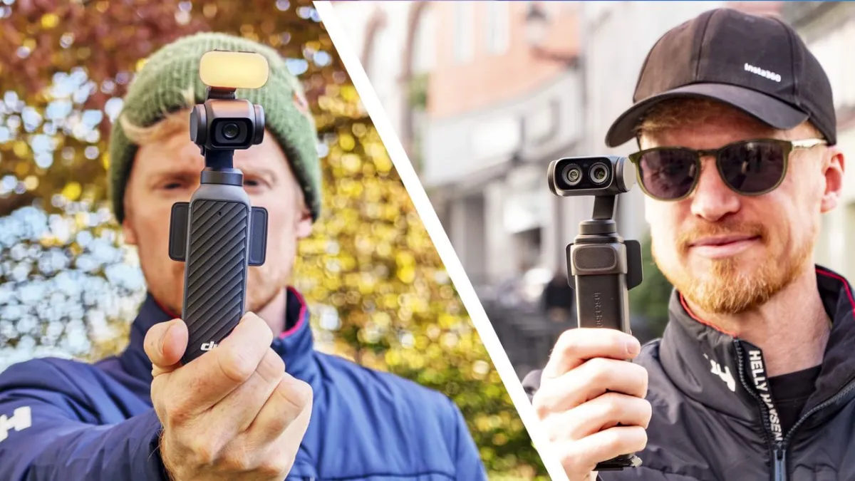 Insta360 Luna Ultra Review: Modular 8K Vlogging Camera Compared to DJI Pocket 4