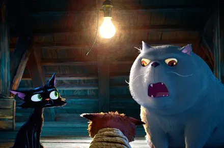 Nero the black cat navigates a hand-painted Venetian setting in the first trailer for Pixar's animated film Gatto.