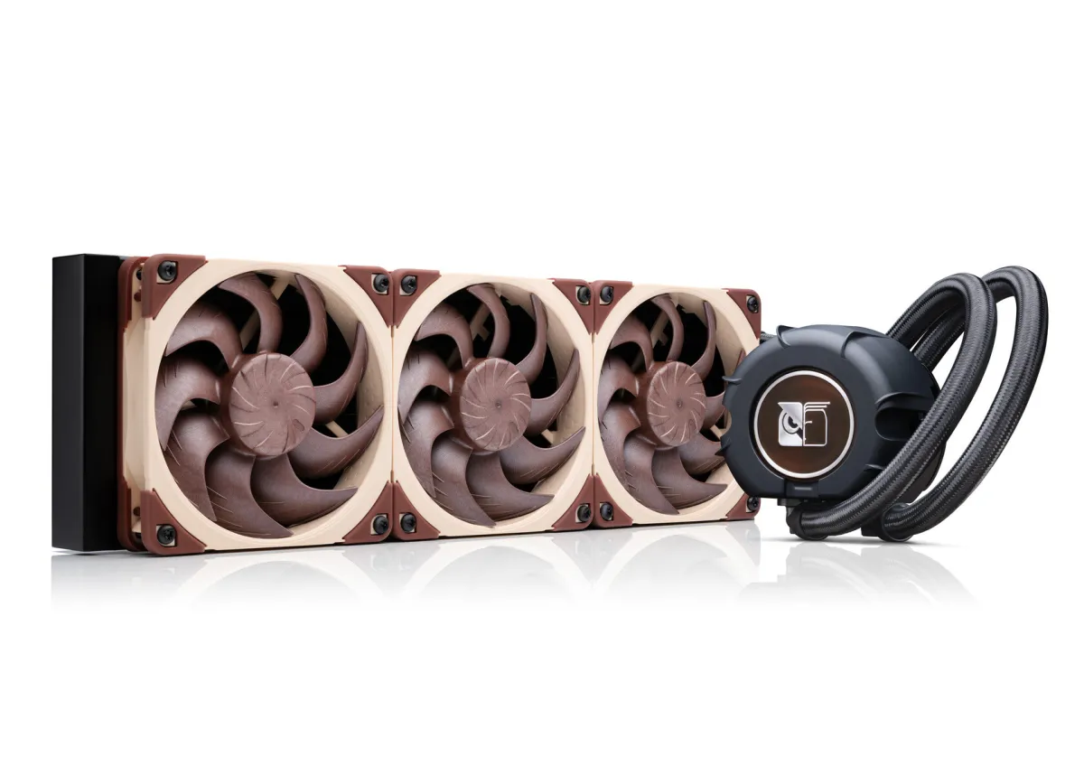 The Noctua NL-LC1 series all-in-one liquid cooler delivers quiet processor thermal management.