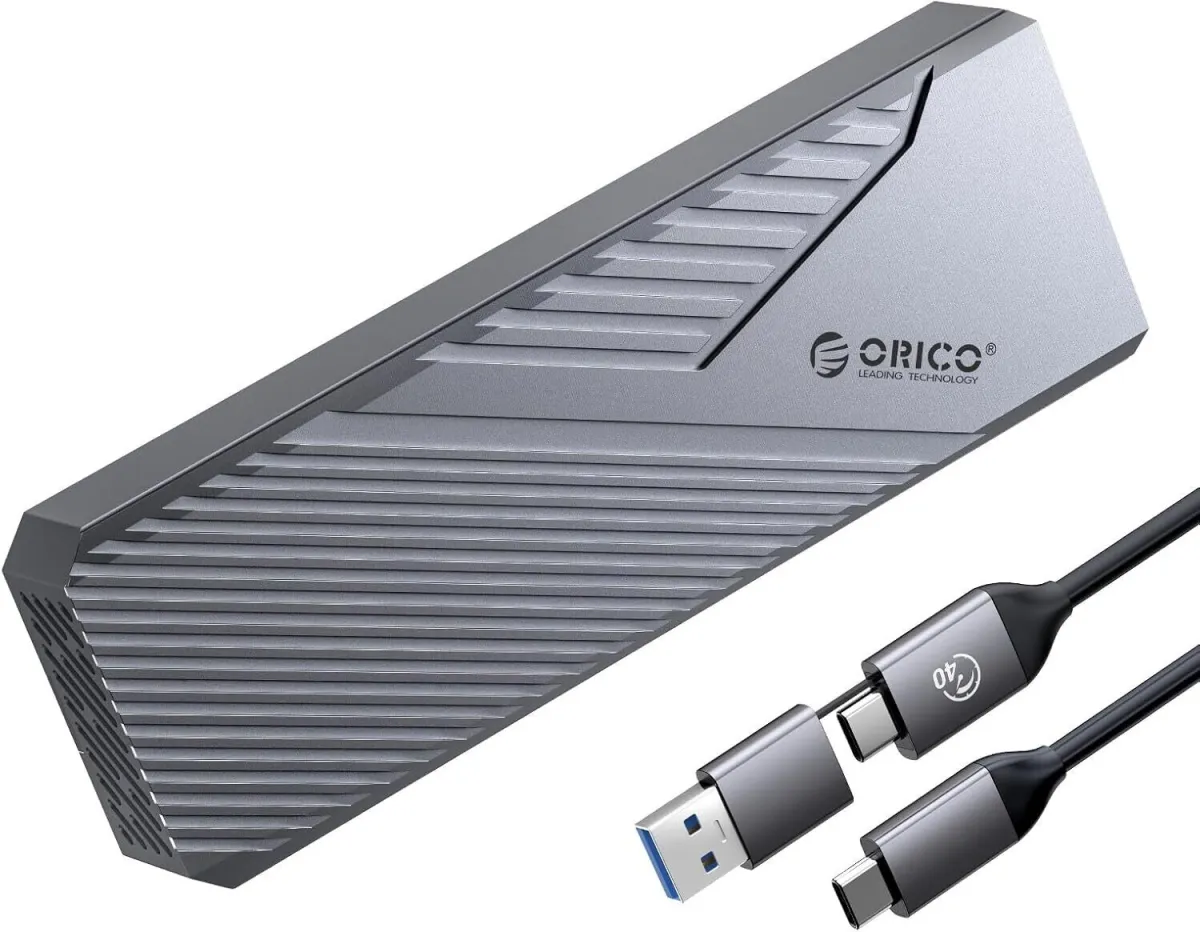 Orico CNM2-U4-GY USB4 enclosure for M.2-2280 NVMe drives