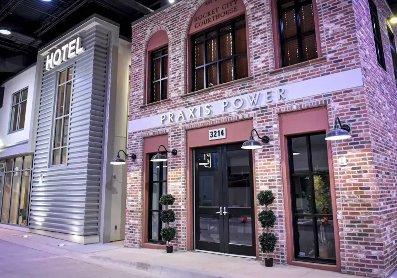 The FBI Cyber Range in Alabama features wired infrastructure designed to simulate a real community network.
