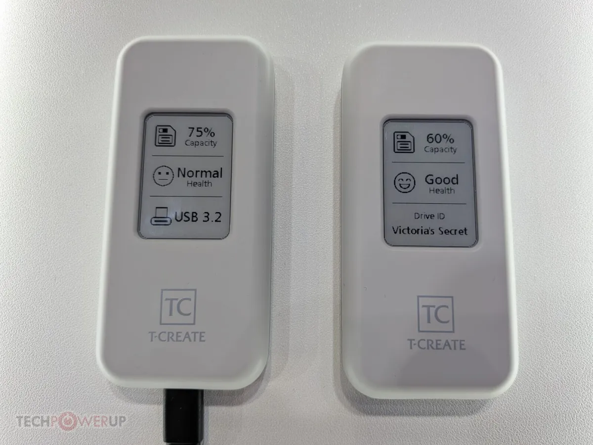 T-Force Liquid II Gen 5 NVMe SSD with a self-contained liquid cooling loop and metal heat spreader at Computex 2026.