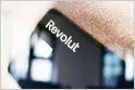 Revolut corporate branding and financial charts representing its $115 billion secondary share sale.