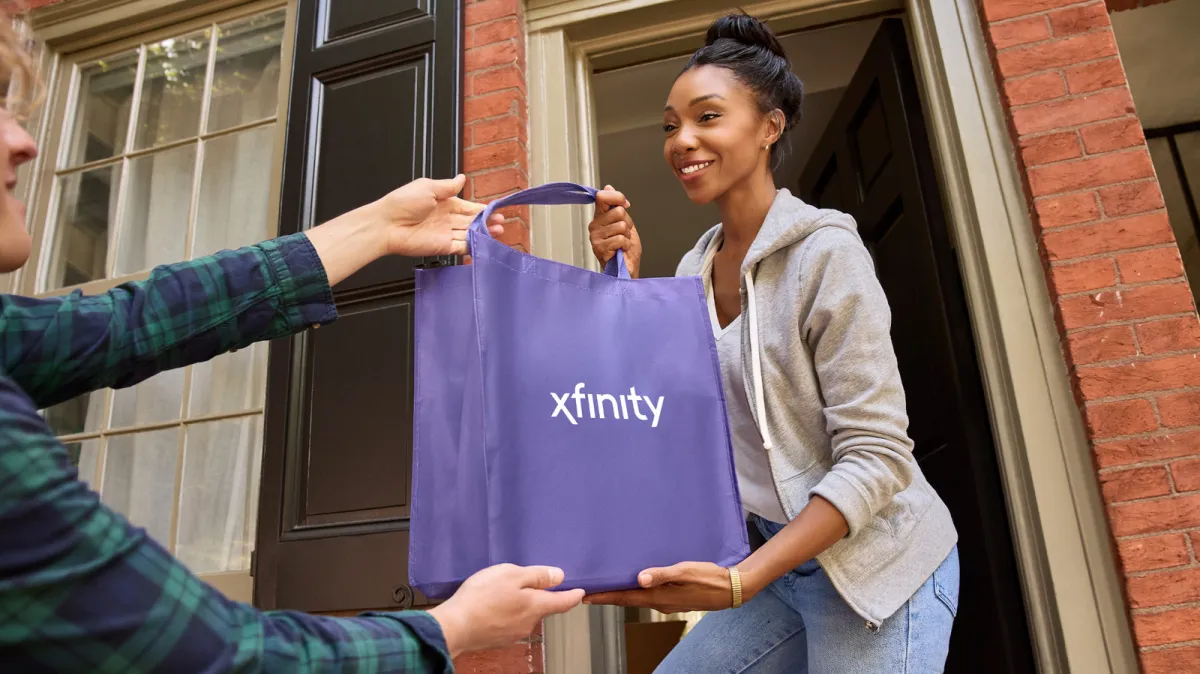 Xfinity Gateway modem and router hybrid device for residential internet service