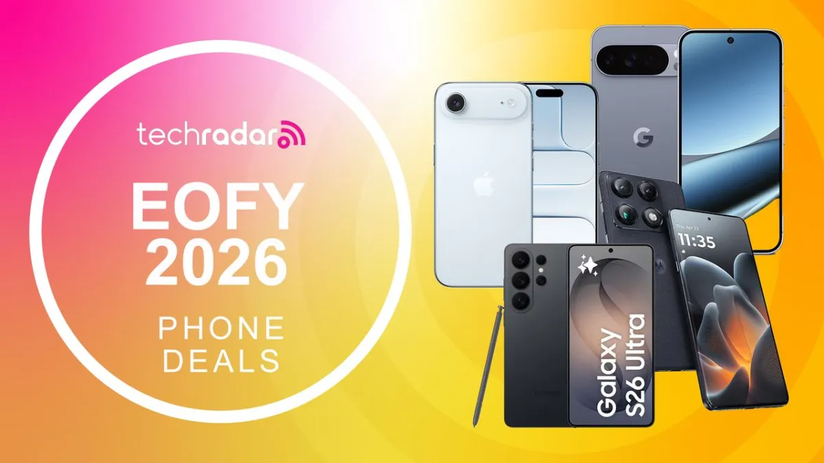 Australian retailers discount smartphones to clear end of financial year inventory.
