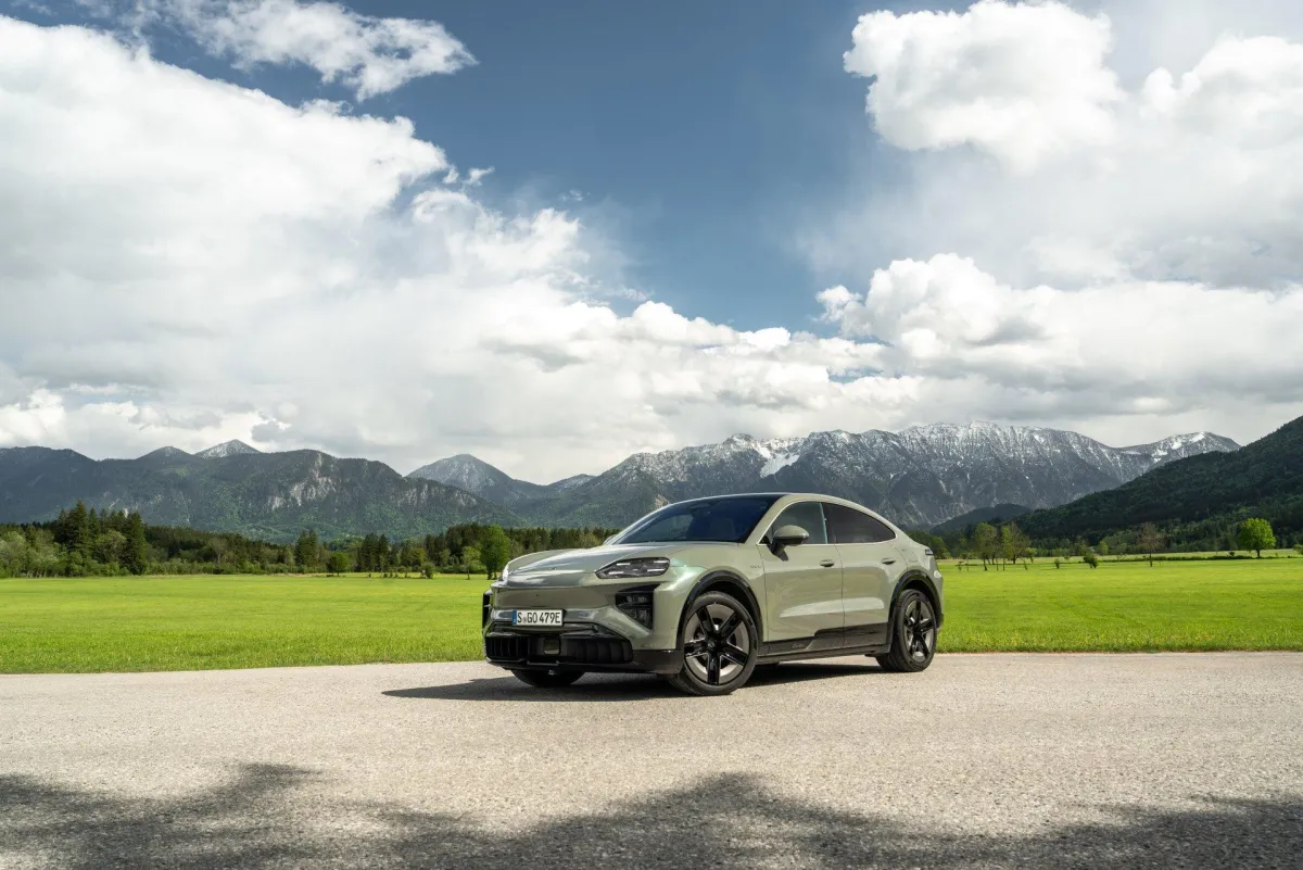 Porsche Cayenne Coupe Turbo Electric SUV exterior