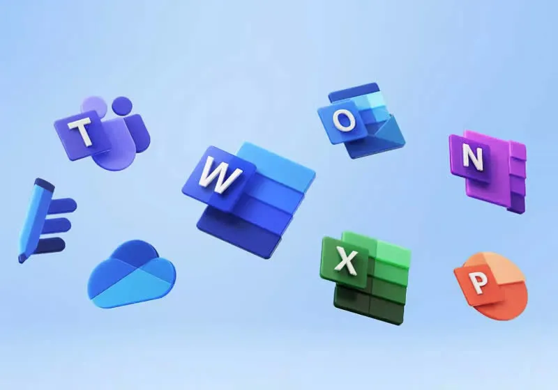 Microsoft Office application window on a Mac computer screen