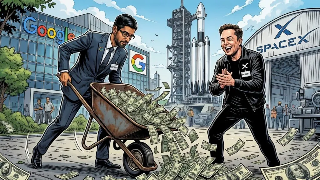 Google Secures Computing Power Through Strategic SpaceX Partnership