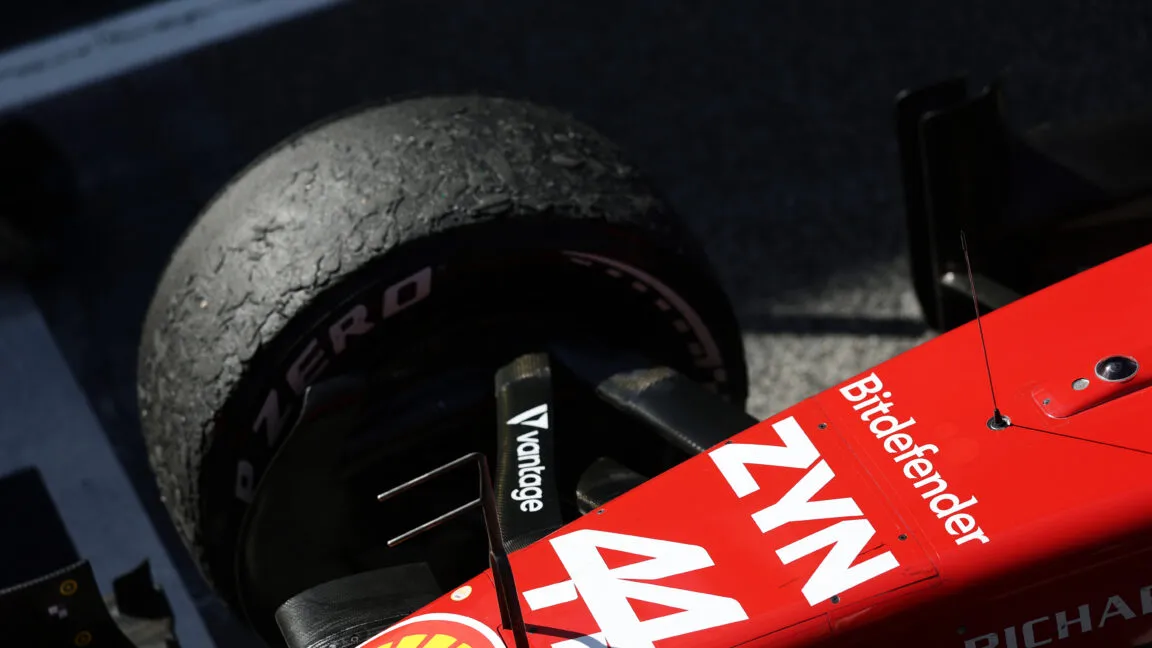 A Formula One car navigates the Circuit de Barcelona during the Spanish Grand Prix.