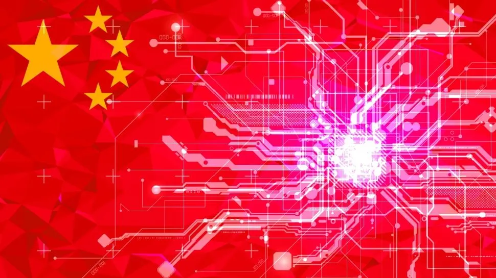 Schematic diagram of China's tightened VPN regulations and cross-border data routing controls.