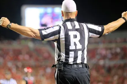 Referees use artificial intelligence to track player positioning and contact during NBA games.
