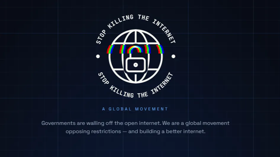 Protesters rally to defend open internet access during the Stop Killing the Internet campaign against UK teen social media...